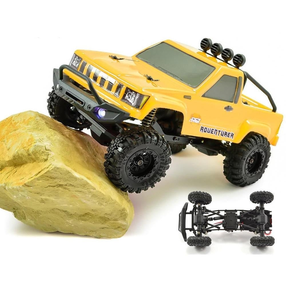 RC Car 4WD 4x4 Lipo mini Monster Off Road Truck RTR Rock Crawler With Lights Image 1