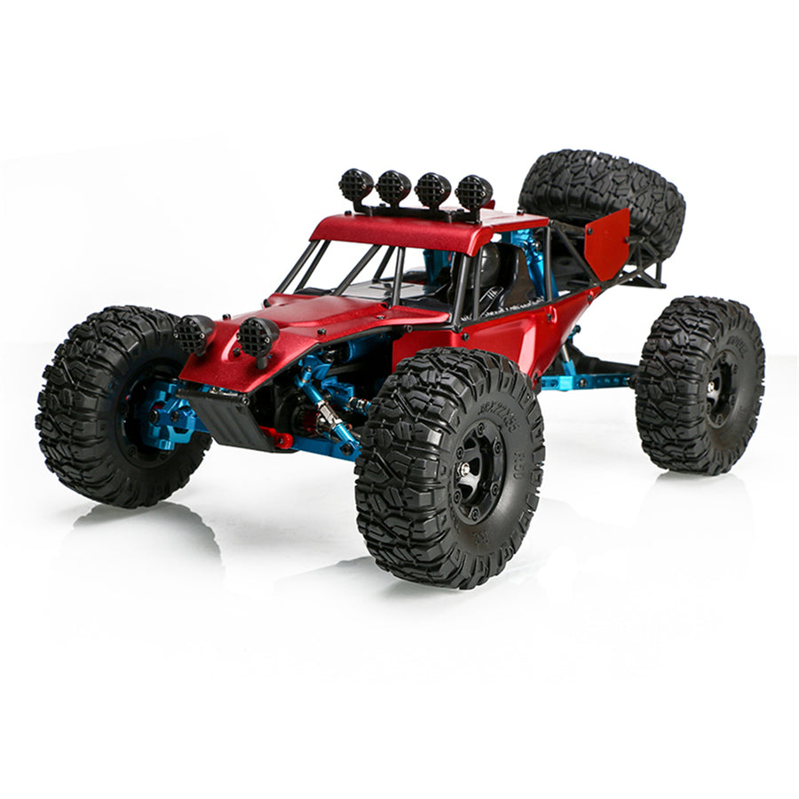RC Car 4WD 2.4G Brushed High Speed 35km,H Metal Body Shell Desert Off-road RC Truck RTR RC Vehicle Models Image 1