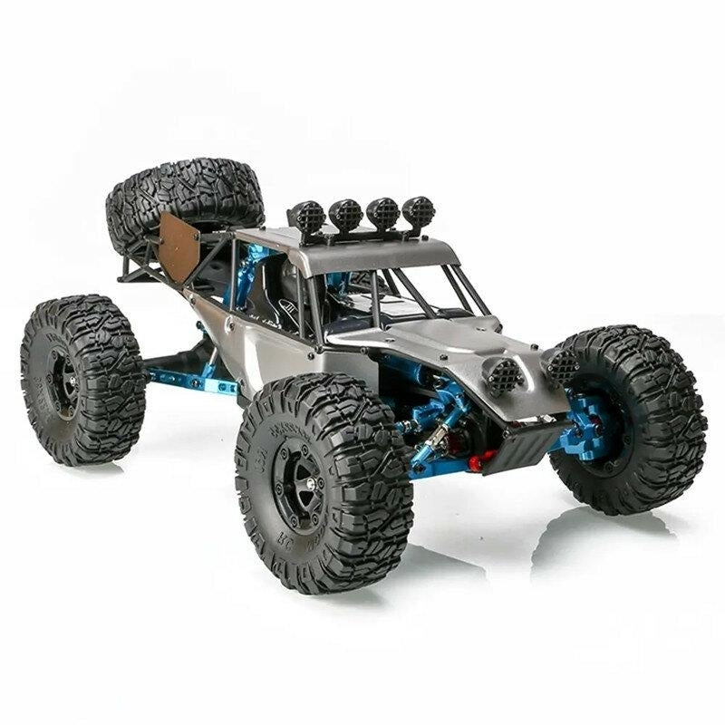 RC Car 4WD 2.4G Brushed High Speed 35km,H Metal Body Shell Desert Off-road RC Truck RTR RC Vehicle Models Image 3