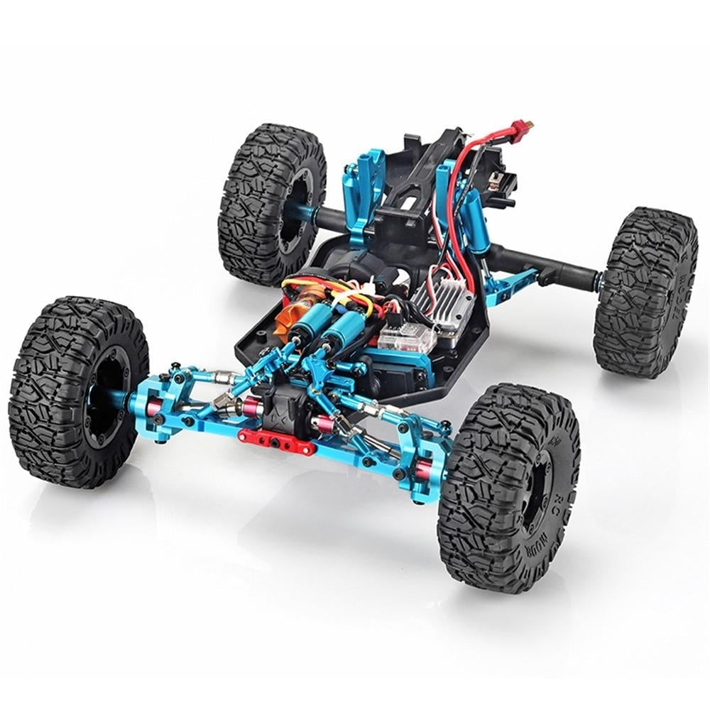 RC Car 4WD 2.4G Brushed High Speed 35km,H Metal Body Shell Desert Off-road RC Truck RTR RC Vehicle Models Image 4