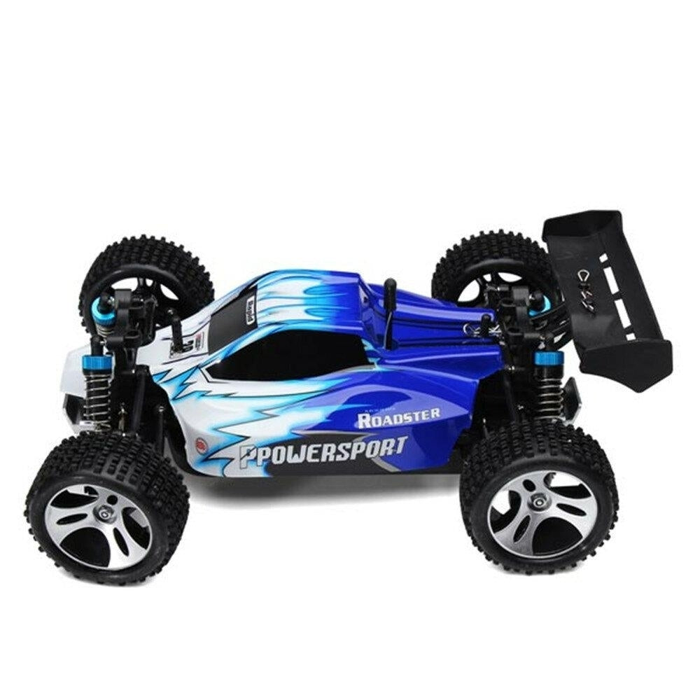 Rc Car with 2 Batteries Version 1,18 2.4G 4WD 50km,h Off Road Truck RTR Toy Image 4