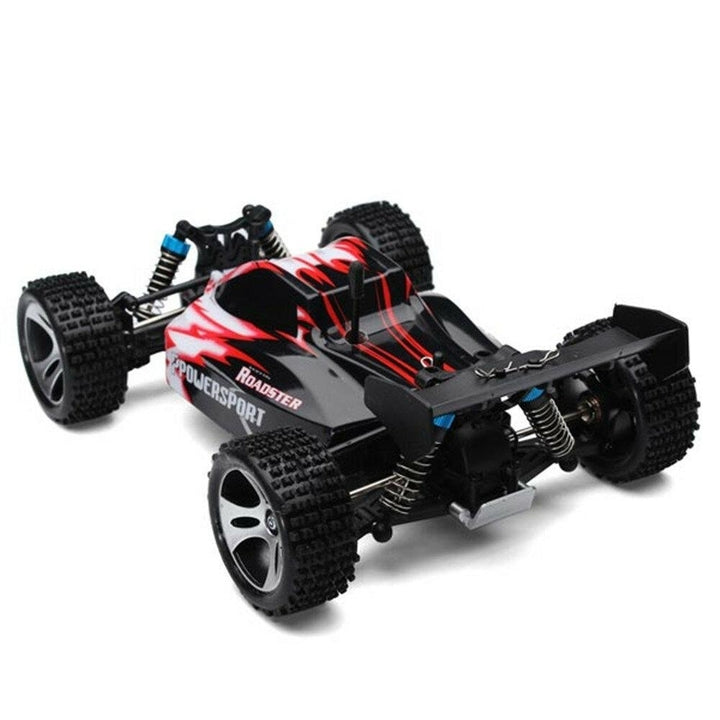 Rc Car with 2 Batteries Version 1,18 2.4G 4WD 50km,h Off Road Truck RTR Toy Image 7