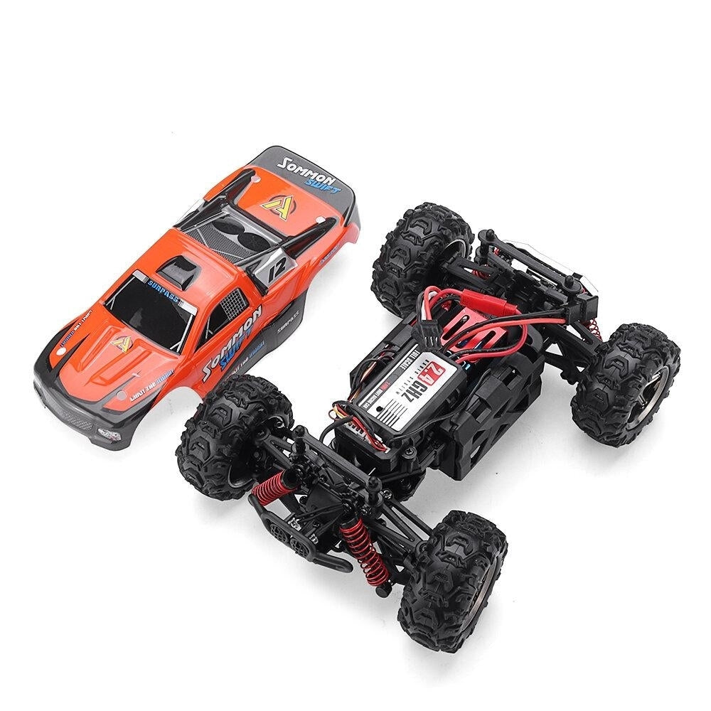 RC Racing Car 2.4G 4WD 40KM,H High Speed RC Crawler Monester Full Proportional Remote Control RC Vehicle Model for Kids Image 7