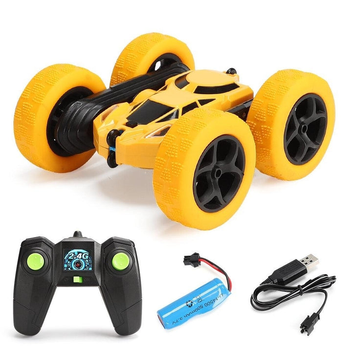 RC Stunt Car 2.4G 4CH Deformation Tracked Rock Crawler 360 Degree Flip RC Vehicle Indoor Toys Image 8