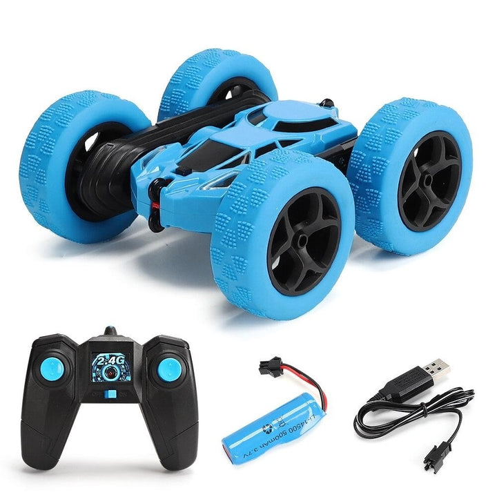 RC Stunt Car 2.4G 4CH Deformation Tracked Rock Crawler 360 Degree Flip RC Vehicle Indoor Toys Image 9