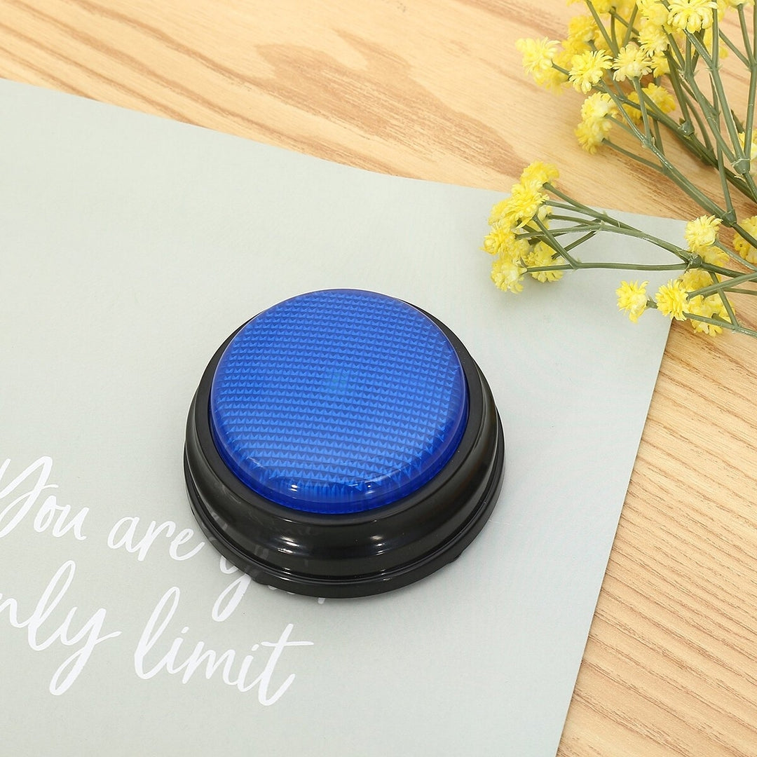 Recordable Talking Button Game Answer Buzzer Alarm Button 4 Color Suit Luminous Voice Box Luminous Sound Squeeze Box Image 8