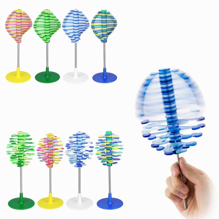 Revolving Lollipop Creative Decompression Art Lollipopter Helicone Childrens Toys Desk Decor Image 1