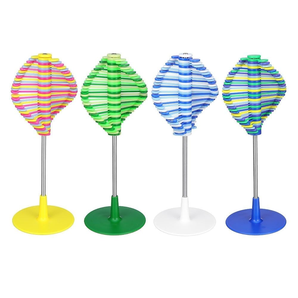 Revolving Lollipop Creative Decompression Art Lollipopter Helicone Childrens Toys Desk Decor Image 3