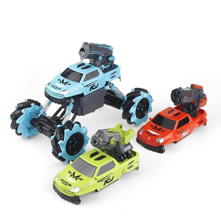 RC Car 3 In 1 Crawler Truck Vehicle Models Children Toy Double Battery Image 1