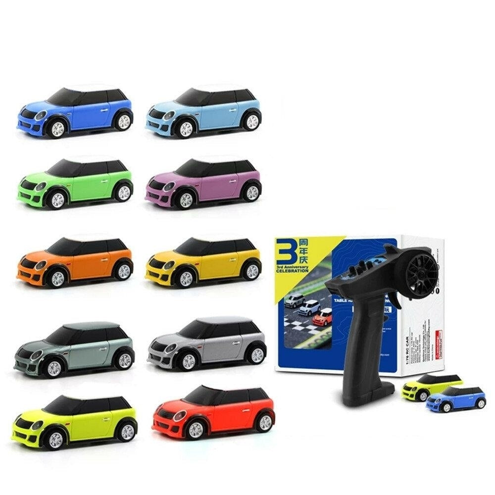 RTR 1,76 Two RC Cars 3rd Anniversary Version Mini Full Proportional Kids Toys Image 1