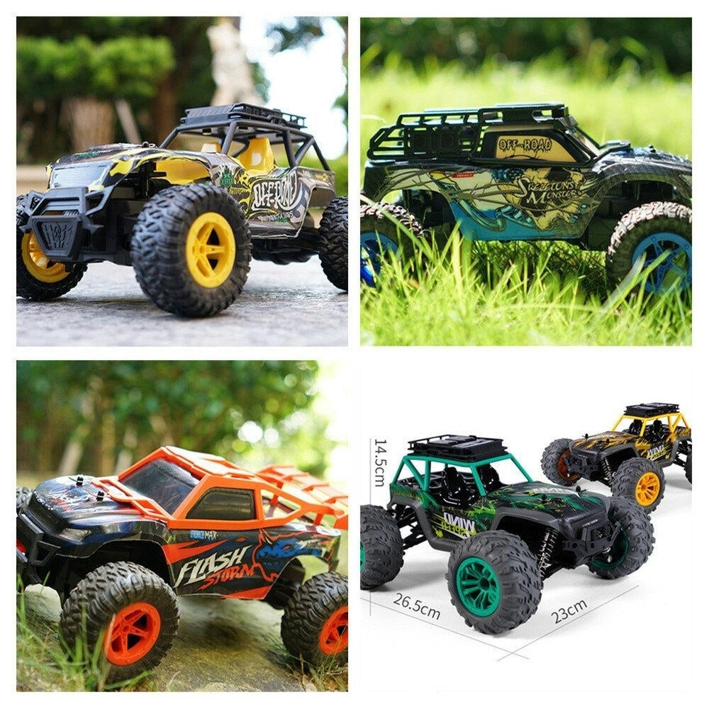 RTR 2.4G RWD RC Car Off-Road Vehicles Climbing Truck Model Kids Children Toys Image 2