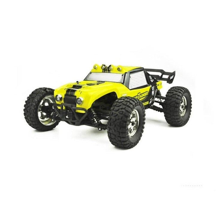 RTR 4WD 2.4G Hydraulic Damper RC Car Desert Off-Road Truck with LED Light Image 1