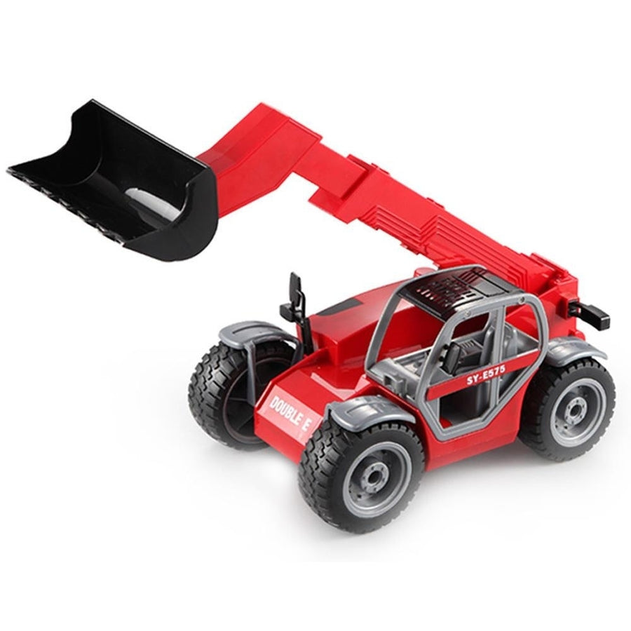 RC Car Telescopic Arm Loading Forklift Vehicle Model Toys Image 1