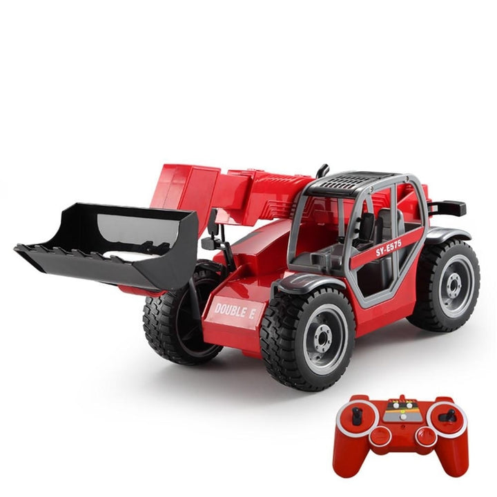RC Car Telescopic Arm Loading Forklift Vehicle Model Toys Image 3