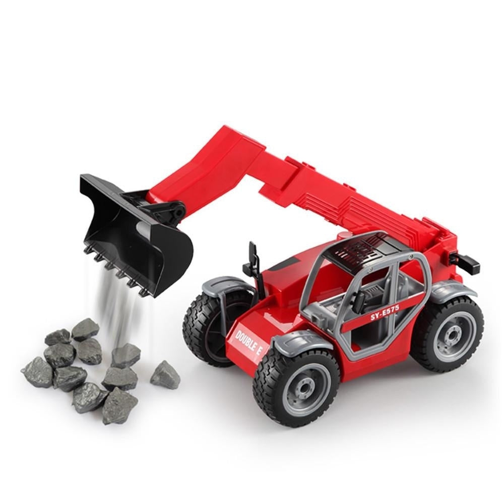 RC Car Telescopic Arm Loading Forklift Vehicle Model Toys Image 4