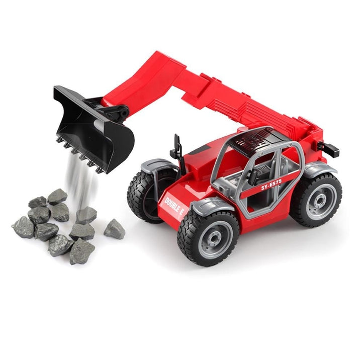 RC Car Telescopic Arm Loading Forklift Vehicle Model Toys Image 7