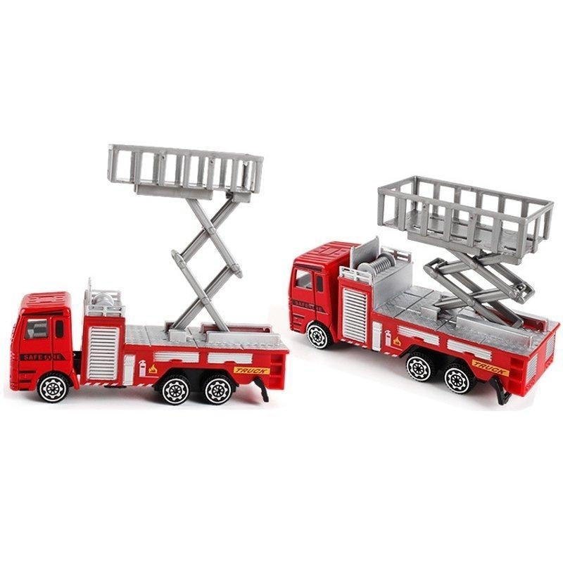 Repair Truck Vehicles Car Model Music Cool Educational Toys For Boys Kids Image 2