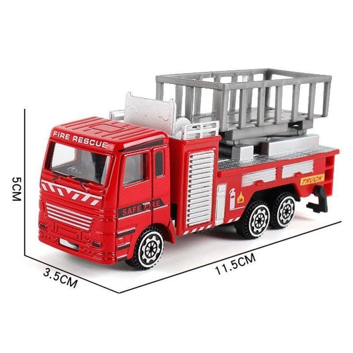 Repair Truck Vehicles Car Model Music Cool Educational Toys For Boys Kids Image 9