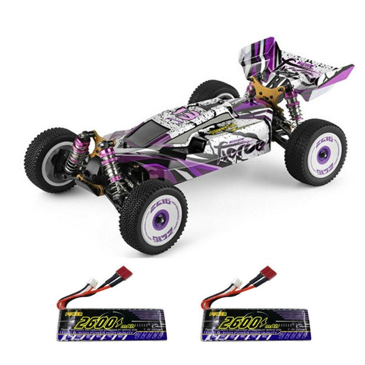 RTR Two,Three Upgraded 2600mAh Battery 2.4G 4WD 60km,h Metal Chassis RC Car Vehicles Models Toys Image 1