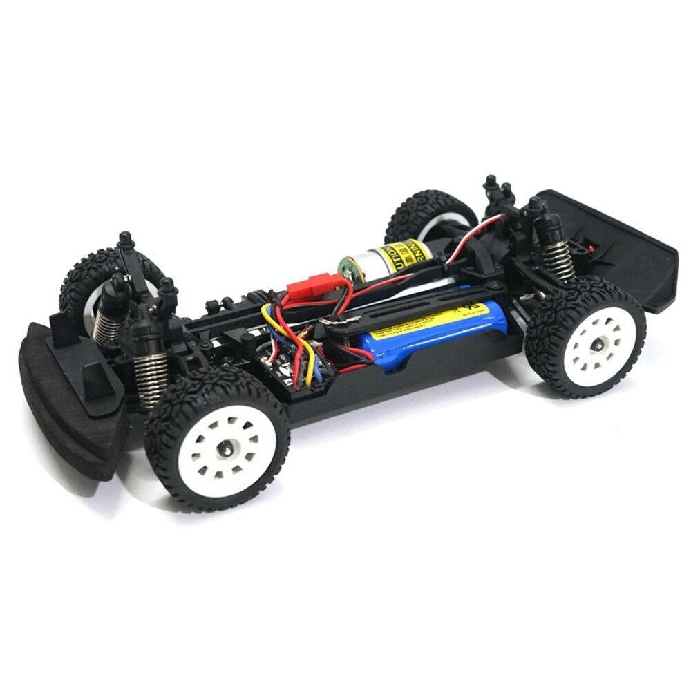 RTR 2.4G 4WD 30km,h RC Car LED Light Drift On-Road Proportional Control Vehicles Model Image 2