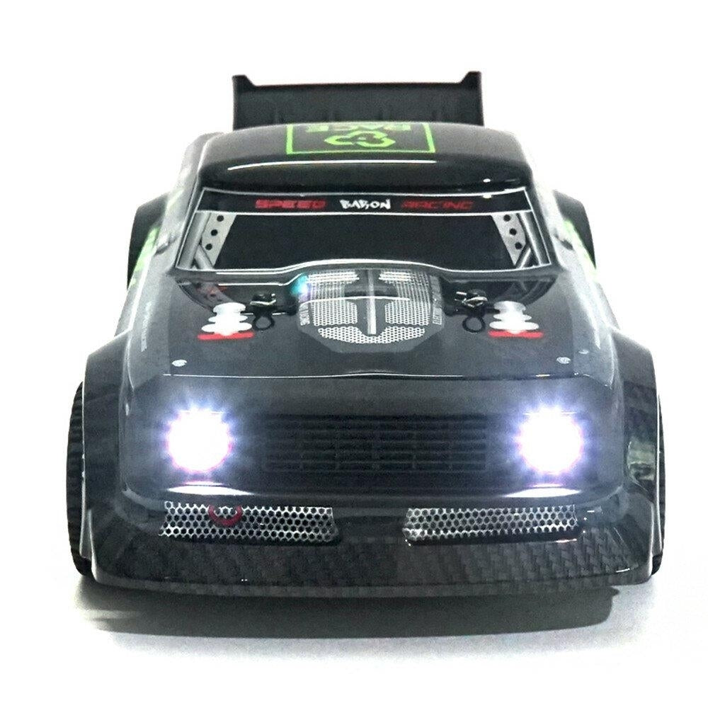 RTR 2.4G 4WD 30km,h RC Car LED Light Drift On-Road Proportional Control Vehicles Model Image 4