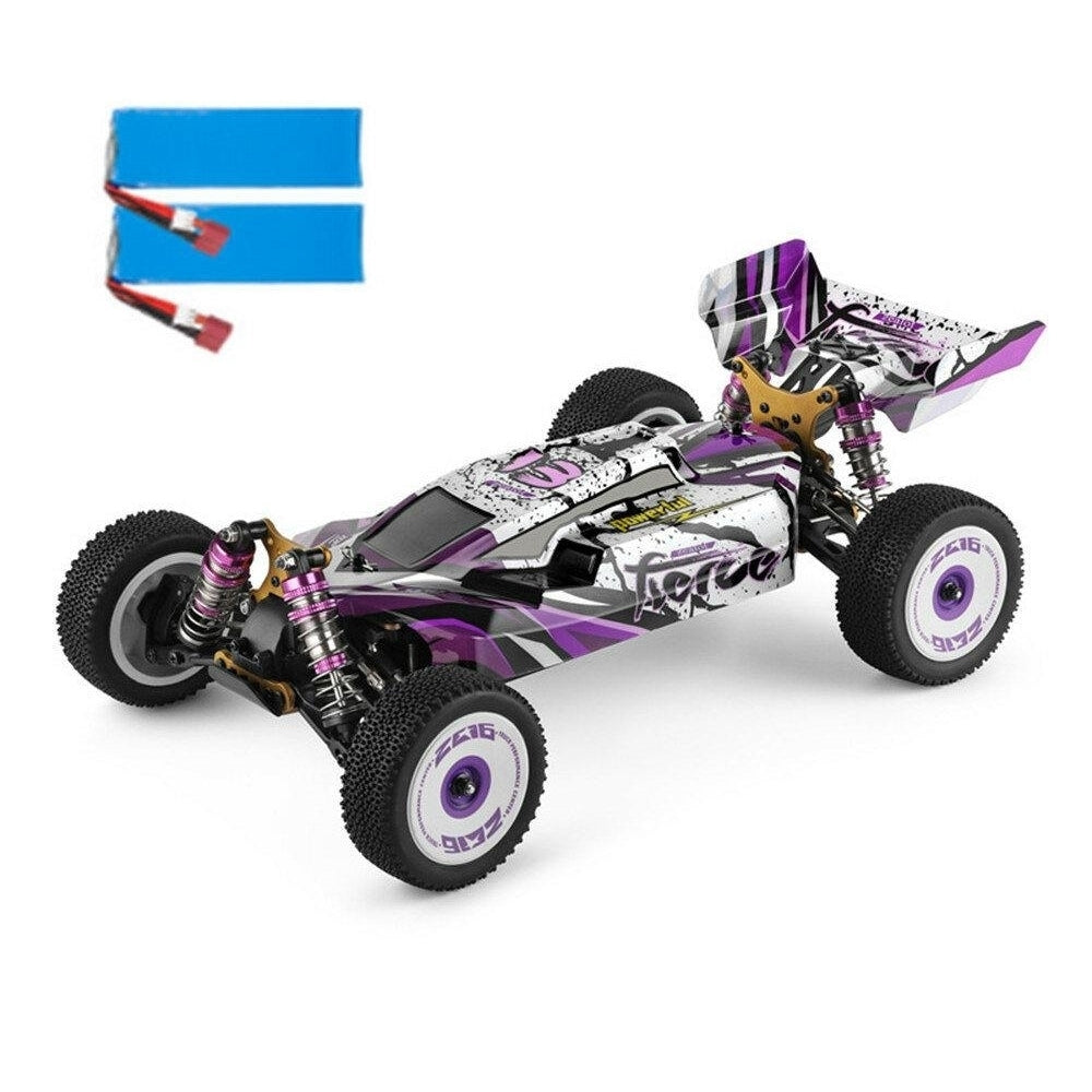 Several 2200mAh Battery RTR 1/12 2.4G 4WD 60km/h Metal Chassis RC Car Vehicles Models Kids Toys Image 1