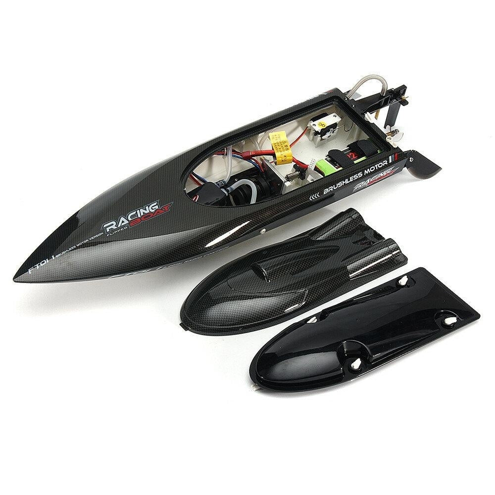 Several Battery 65CM 2.4G 50km,h Brushless RC Boat High Speed Model with Water Cooling System Toys 220V Image 4