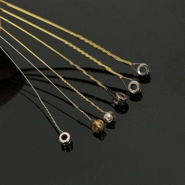 Set of 6 Steel Strings for Acoustic Guitar String 150XL 1M Image 3