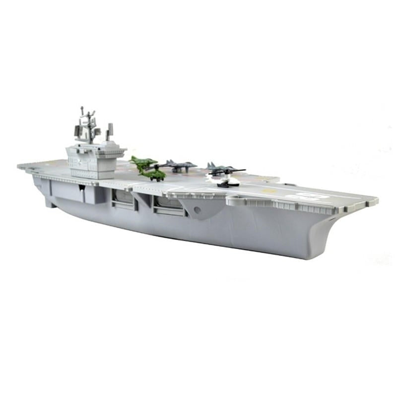 Simulation Aircraft Carrier Static Model With Six Airplane For Kids Children Christmas Gift Toys Image 2