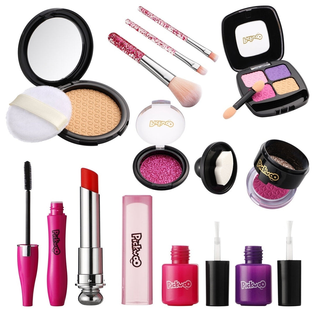Simulation Pretend Play Makeup Set Fashion Beauty Toy for Kids Girls Gift Image 1
