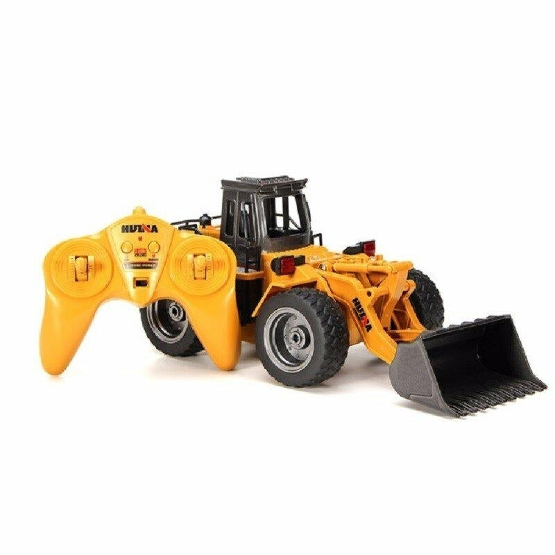 Six Channel 1,18RC Metal Bulldozer Charging RC Car Image 3