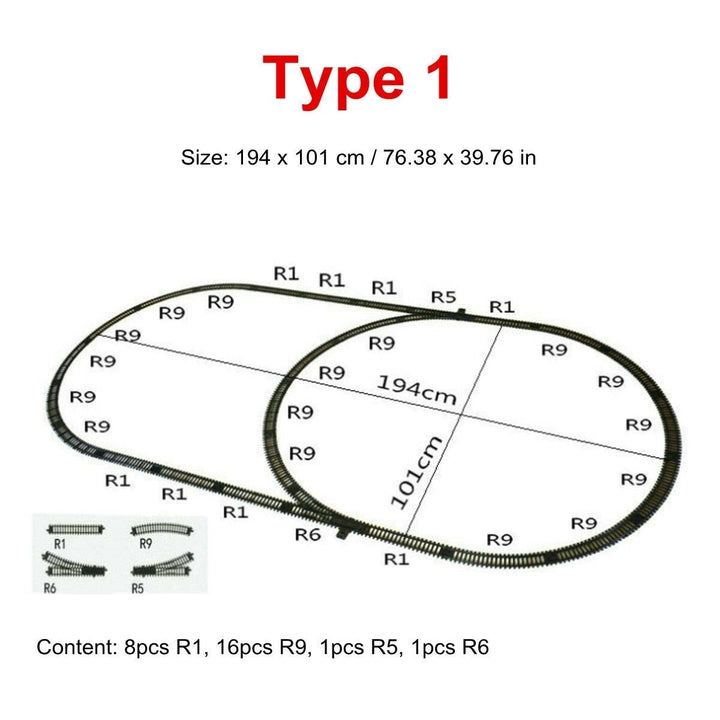 Simulation Electric Rail Car Model Toy Track Accessories Sandbox General Scene Railroad Crossing Cave Iron Bridge Indoor Image 7