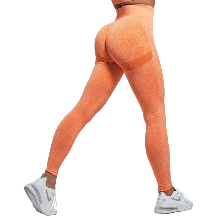 Sexy Women Leggings Bubble Butt Push Up Fitness Legging Slim High Waist Leggins Mujer Seamless Fitness Legging Image 1