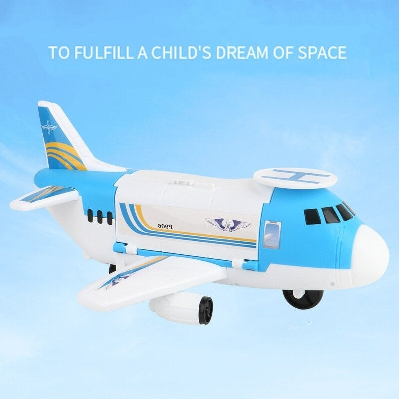 Simulation Track Inertia Aircraft Large Size Passenger Plane Kids Airliner Model Toy for Birthdays Christmas Gift Image 6
