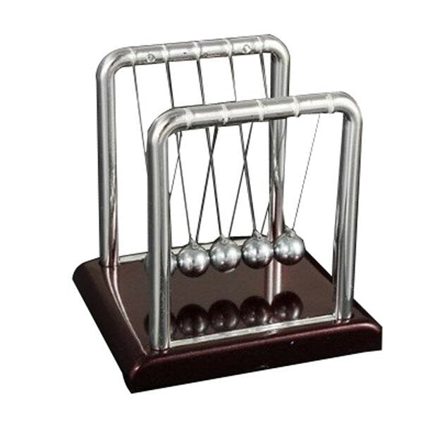 Small Size Cradle Steel Balance Ball Physics Pendulum Toys Image 1