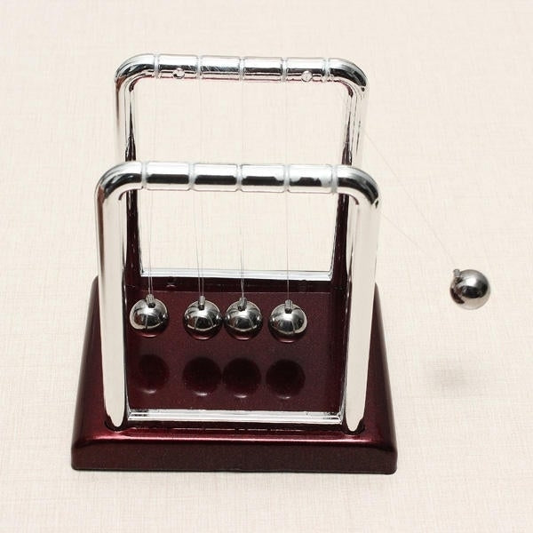 Small Size Cradle Steel Balance Ball Physics Pendulum Toys Image 6