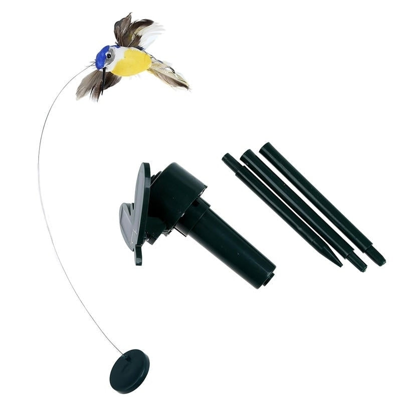 Solar Energy Toys Powered Flying Flapping Hummingbird Image 2