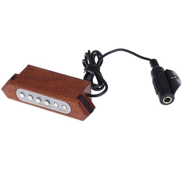 Sound-hole Pickup Transducer Wooden For Acoustic Guitar Image 3
