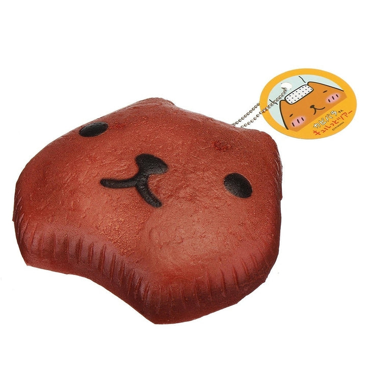 Squishy 12cm Slow Rising Toy With Ball Chain Tag Bread Collection Gift Decor Toy Image 6