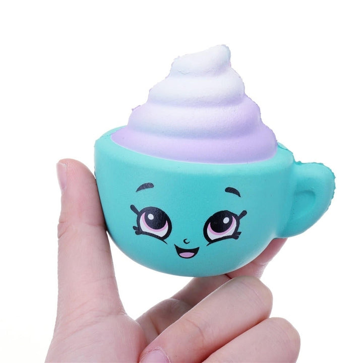 Squishy Cappuccino Cup Slow Rising Toy Cute Mini Pendant Gift Collection Image 1