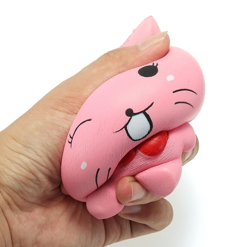 Squishy Cat Kitten 12cm Soft Slow Rising Animals Cartoon Collection Gift Decor Toy Image 3