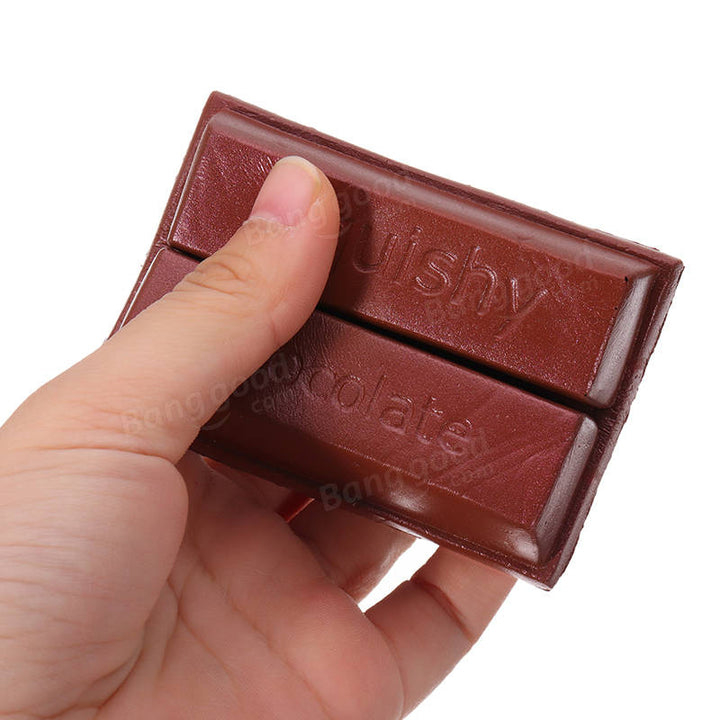 Squishy Chocolate 8cm Sweet Slow Rising With Packaging Collection Gift Decor Toy Image 3