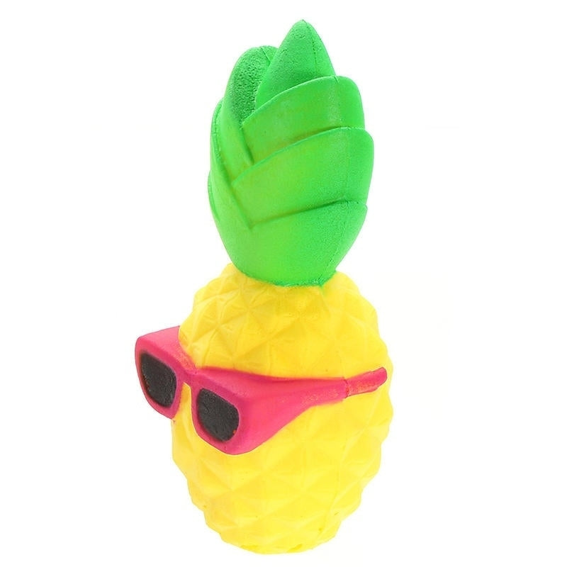 Squishy Cool Pineapple 16cm Slow Rising Soft Squeeze Collection Gift Decor Toy Image 2