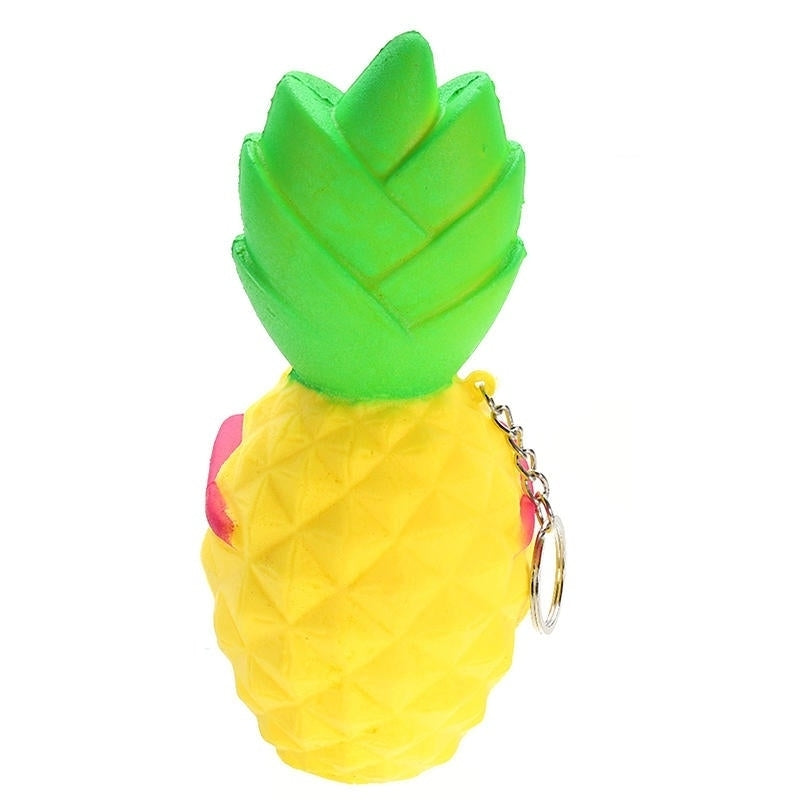 Squishy Cool Pineapple 16cm Slow Rising Soft Squeeze Collection Gift Decor Toy Image 3