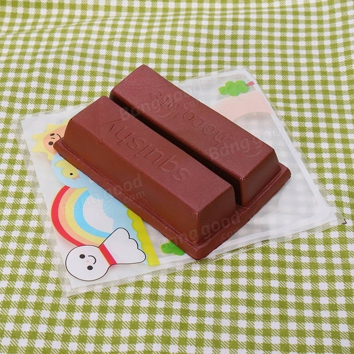 Squishy Chocolate 8cm Sweet Slow Rising With Packaging Collection Gift Decor Toy Image 11