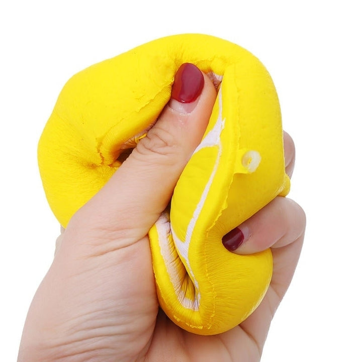 Squishy Half Lemon Soft Toy 10cm Slow Rising With Original Packaging Birthday Festival Gift Image 7