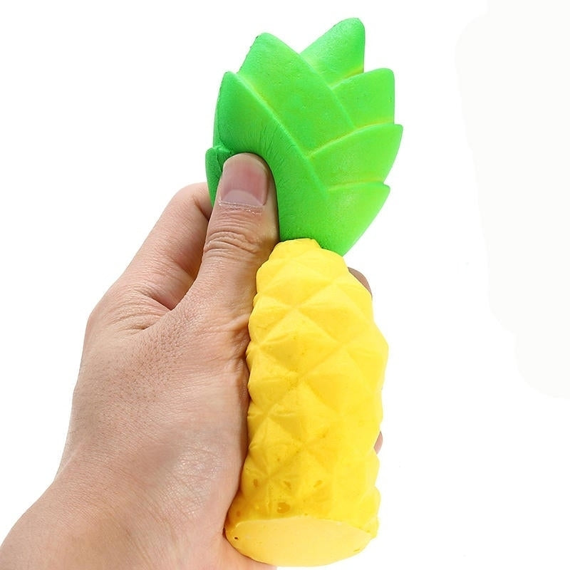 Squishy Cool Pineapple 16cm Slow Rising Soft Squeeze Collection Gift Decor Toy Image 4