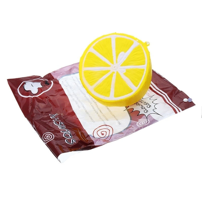 Squishy Half Lemon Soft Toy 10cm Slow Rising With Original Packaging Birthday Festival Gift Image 8