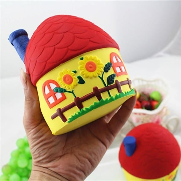 Squishy Lovely House 12cm Soft Slow Rising Cute Kawaii Collection Gift Decor Toy Image 1