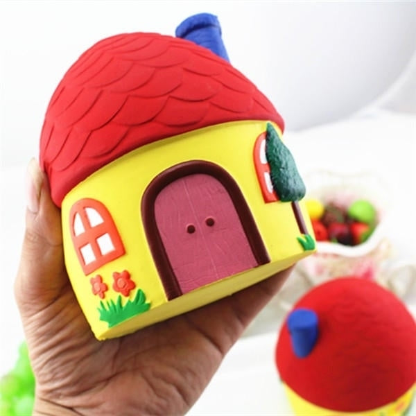 Squishy Lovely House 12cm Soft Slow Rising Cute Kawaii Collection Gift Decor Toy Image 2